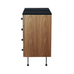 62 Dresser, American walnut, 4 drawers