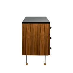 62 Dresser, American walnut, 3 drawers