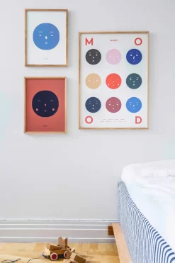 9 Moods poster, 50x70 cm