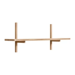 A Light Shelf wall shelf 90x21x35 cm, Oak