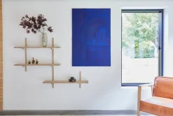 A Light Shelf wall shelf 90x21x35 cm, Oak