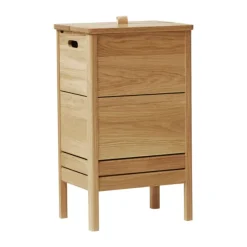 A Line laundry basket, Oak
