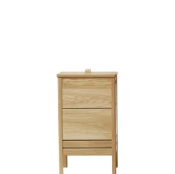 A Line laundry basket, Oak
