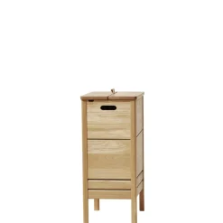 A Line laundry basket, Oak