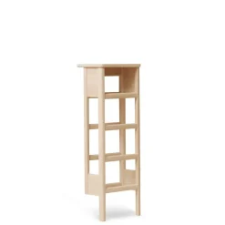 A Line shoe shelf 35x100 cm, White oak