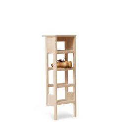 A Line shoe shelf 35x100 cm, White oak