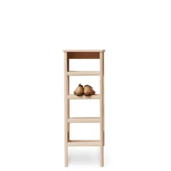 A Line shoe shelf 35x100 cm, White oak