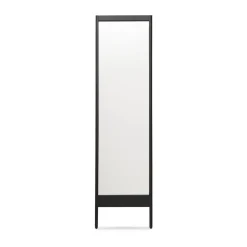 A Line wall mirror, Black