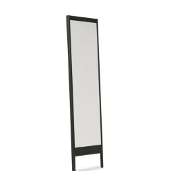 A Line wall mirror, Black