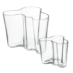 Aalto duo vase, clear