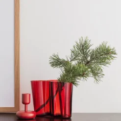 Aalto vase cranberry, 160 mm
