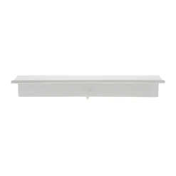 A-Coat rack hat shelf, Soft grey