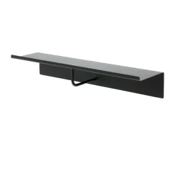 A-Coat rack hat shelf, Svart
