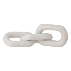 Adee decoration 13 cm, White
