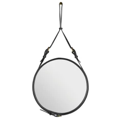 Adnet Circulaire mirror S, black
