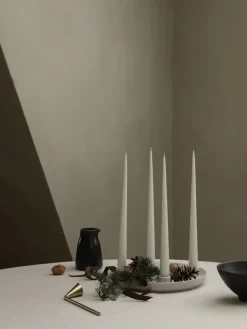 ADVENT candlestick Ø27 cm, Moonbeam