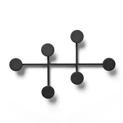 Afteroom coat hanger, black