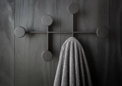 Afteroom coat hanger, black