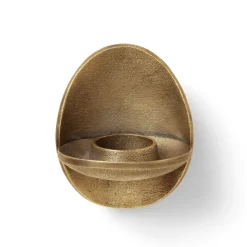 Agapé tealight holder wall, Brass finish