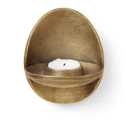 Agapé tealight holder wall, Brass finish