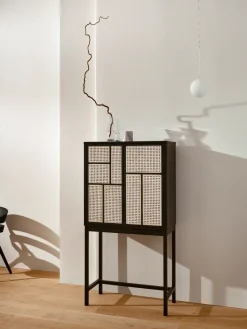 Air display cabinet, Black. rotting