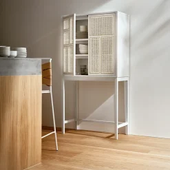 Air display cabinet, White. rotting