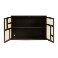 Air side table, Dark oak