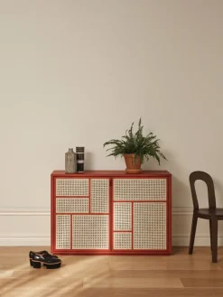 Air side table, Red