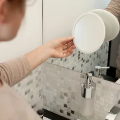 AirMirror makeup mirror x15 detachable with suction cup, Ø16.5 cm