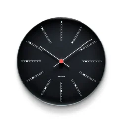 AJ Bankers clock black, Ø 29 cm