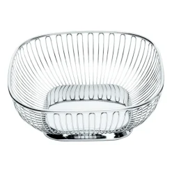 Alessi wire basket 23x23 cm, Stainless steel