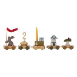 Alfi birthday train 39 cm, Brown