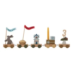 Alfi birthday train 39 cm, Brown