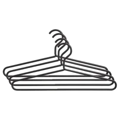 Alfred hanger, Anthracite, 4-pack