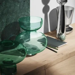 Alfredo vase bright green, 25 cm