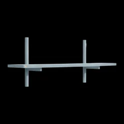 A-Light Shelf wall shelf Special Edition, Grey blue 90x21x35 cm