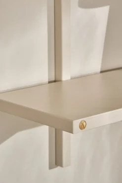A-Light Shelf wall shelf Special Edition, Light beige 90x21x35 cm