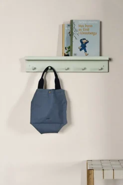 Alley coat rack with shelf, Green