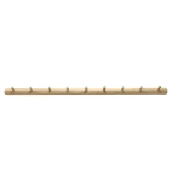 Allsarp hook rack 9 hooks, Oak