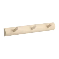 Allsarp hook rack 3 hooks, Birch