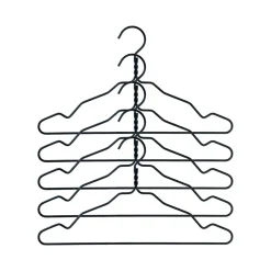 Alu hanger 5-pack, black