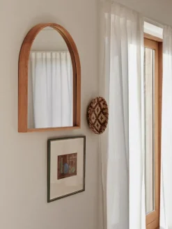 Alva mirror 62x68 cm, Oak