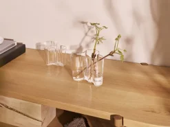Alvar Aalto vase Savoy clear, 120 mm
