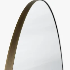 Amore SC49 mirror, Bronzed brass