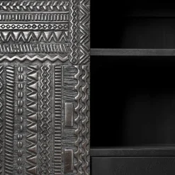 Ancestors Tabwa cabinet, Teak 3 doors-2 drawers 126x180