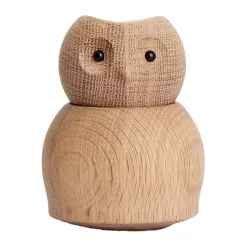 Andersen Owl wooden figure Medium, Oak