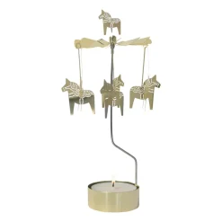 Angel chime dalahäst large 25 cm, Gold