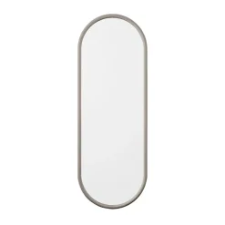 Angui mirror oval 108 cm, Taupe