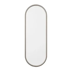 Angui mirror oval 78 cm, Taupe