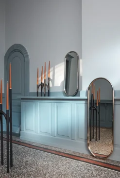 Angui mirror silver, 39x108 cm